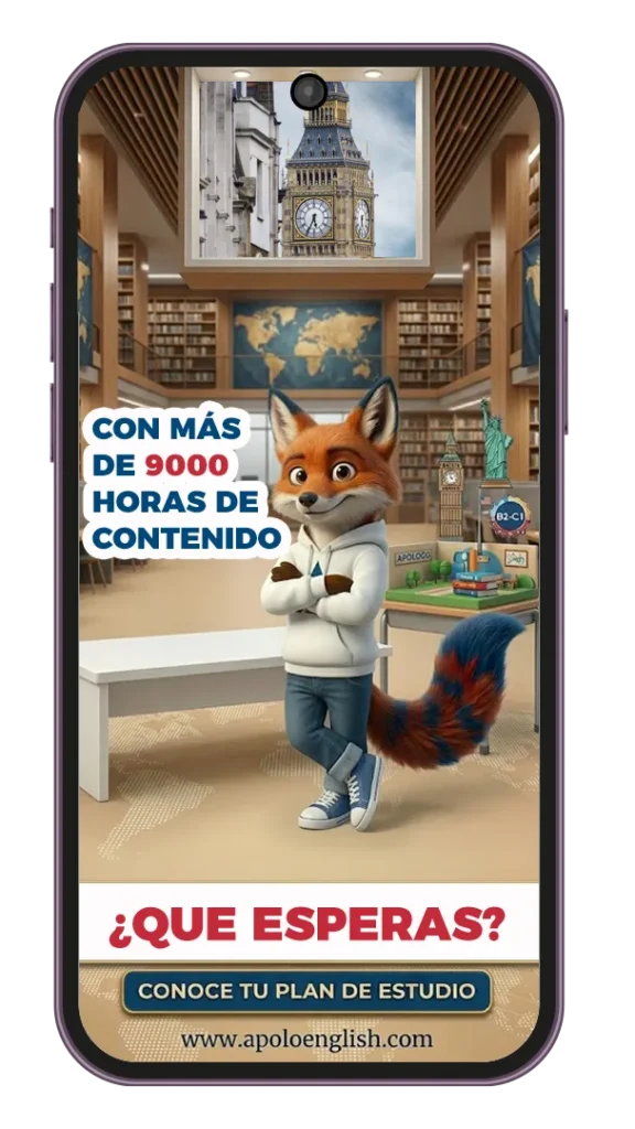 Apolo English en Dispositivos Móviles